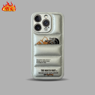 三星（SAMSUNG）潮牌北面雪山適用三星s25edge手機殼s24ultra羽絨服s23+防摔s20保 2_北面_金色小雪山_銀底_羽絨服 三星Galaxy__A72_5G