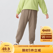 巴拉巴拉童裝兒童褲子男童女童加絨長(cháng)褲冬保暖運動(dòng)休閑束腳褲208424108217