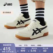 亞瑟士ASICS男鞋女鞋運(yùn)動休閑鞋復(fù)古百搭板鞋 COURT MZ 米白色/黑色 43.5