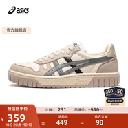 亞瑟士ASICS男鞋女鞋運(yùn)動(dòng)休閑鞋復(fù)古籃球鞋百搭板鞋 COURT MZ 白色/灰色 38