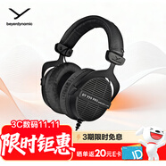 拜雅（beyerdynamic） DT990 PRO 頭戴式 專業(yè)錄音 開(kāi)放式監(jiān)聽(tīng)耳機(jī) 250歐黑色特別版 雙11推薦