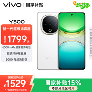 vivo Y300 12GB+512GB 瑞雪白 國家補貼 新一代超級揚聲器 6500mAh超薄藍海電池 超抗摔直屏 AI手機