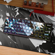 雙念咒術(shù)回戰五條悟周邊鍵帽二次元鍵帽原廠(chǎng)高度PBT不透光按鍵鍵帽熱升華鍵帽 60/61配列(留言確認Fn位置) 鍵帽