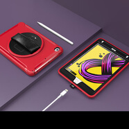 喜門(mén)紅 蘋(píng)果2019新iPad mini5保護套硅膠迷你4皮套平板電腦3全包mini2軟殼7.9英寸 ipad mini4/5 紅色 保護套