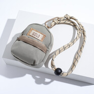 旭杉斯適用sony索愛(ài)GD35無(wú)線(xiàn)藍牙耳機GD31/gd36保護套28軟殼gk12 灰色+掛繩[防摔款] 索愛(ài)GD35耳機套