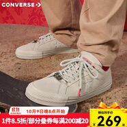 匡威（Converse）專柜  One Star 經(jīng)典黑白翻毛皮運(yùn)動休閑鞋潮流板鞋滑板鞋 A08697C 37.5