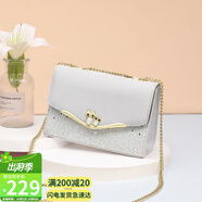 愛(ài)情海牛皮包包女包輕奢品牌鏈條單肩斜挎包女生日禮物高級感送女友老婆