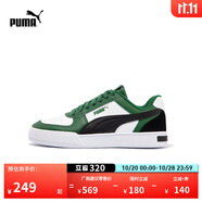 彪馬（PUMA）經(jīng)典復(fù)古透氣休閑板鞋男女同款新款運(yùn)動鞋CAVEN 399398 深綠色-黑色-06 42
