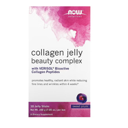 諾奧美國 Foods Solutions膠原蛋白果凍美容復合物10條果凍條 李子味