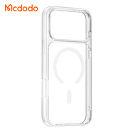 MCDODO適用iPhone17Pro手機殼蘋(píng)果17ProMax新款17air磁吸Magsafe無(wú)線(xiàn)充超薄保護套透明硬殼自帶拍照按鍵 【iPhone17 ProMax】磁吸款
