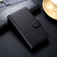 清量甜 適用蘋(píng)果6plus手機殼iphone6s新款翻蓋磁吸搭扣硅膠皮套6splus插卡全包防摔商務(wù)女男款支架保護套 【星耀黑】防污抗摔-翻蓋皮套 蘋(píng)果6
