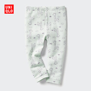優(yōu)衣庫嬰幼兒寶寶Joy of Print緊身褲打底褲可外穿483302 483302/51 嫩綠色 90