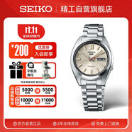 精工（SEIKO）5號手表 復(fù)古運動休閑中性機械男女款腕表 生日禮物 SRPK91K1送禮