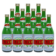 太白酒50度太白酒 普太白酒 綠瓶固態(tài)法白酒 50度 500mL 12瓶