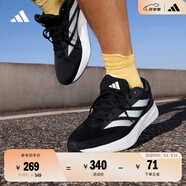 adidas DURAMO RC訓練備賽輕盈體測跑鞋男女阿迪達斯官方   黑色/白色   47