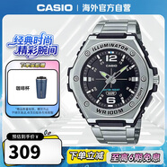 卡西歐（CASIO）手表 時(shí)尚運動(dòng)男表 潮流休閑防水學(xué)生表 MWA-100HD-1AVDF
