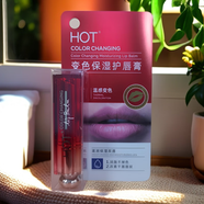HOT變色保濕護唇膏小辣椒1#溫感變色不掉色到20290725店里78正品口紅 Hot變色護唇膏小辣椒1#3.5g正品