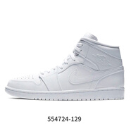 耐克（NIKE）/ AIR  1 MID AJ喬1 高幫運(yùn)動(dòng)籃球鞋 554724-129 43
