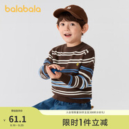 巴拉巴拉童裝兒童毛衣男童女童套頭毛衫秋冬2024卡通寶寶衣服208424103214