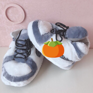 清倉aj1惡搞網(wǎng)紅情侶棉拖鞋帶跟可愛(ài)棉鞋家用冬天保暖 灰白AJ 16 均碼36-44