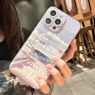貝瑟斯磁吸Magsafe適用蘋(píng)果5promax手機殼iPhone4保護套3新款2風(fēng)景簡(jiǎn)約6plus硅膠華為mate60男女十五感 625磁吸殼-公路風(fēng)景斑馬線(xiàn) iPhone16