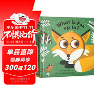 狐貍在干什么 Little faces：what is fox up to 機關操作玩具書 進口原版 英文書