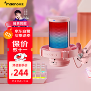 閃克電腦麥克風(fēng)游戲直播錄音箱話(huà)筒降噪usb手機筆記本收音麥網(wǎng)課K歌DM20有線(xiàn)電容麥DM20粉色(懸臂款)