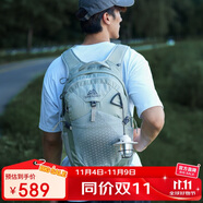 GREGORY格里高利NANO蜂鳥(niǎo)登山包徒步背包通勤輕便沖頂包雙肩包-20L銀綠色