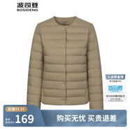 波司登輕薄羽絨服短款90絨輕量便捷收納V領(lǐng)顯瘦百搭內(nèi)膽外套