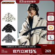 BJHG不計(jì)后果冬美式加厚仿羊羔絨棉服男潮寬松保暖毛絨情侶棉衣外套女 白色 M