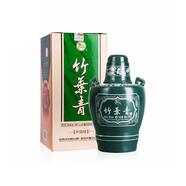 汾酒山西汾酒杏花村 38度竹葉青酒升級版壇竹475mL*1瓶 盒裝露酒 38度 475mL 1瓶
