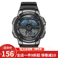 卡西歐（CASIO） 卡西歐(CASIO)運動手表 學生男表 戶外防水男表數(shù)顯表 AE-1100W-1A