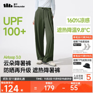 蕉下（beneunder）闊腿褲休閑褲子女士垂墜感寬松防曬運動長褲透氣春夏款A(yù)L206