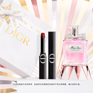 迪奧DIOR【京東獨(dú)家】花漾鎖色禮盒驚艷唇膏550+花漾淡香水生日禮物女