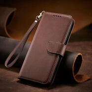 炫浪華為榮耀30s手機殼榮耀30pro全包防摔翻蓋手機套honor30青春版曲面屏三零lite專(zhuān)用保護殼男三十男 【深棕色】?jì)?yōu)質(zhì)牛皮紋全包錢(qián)包款+配同款掛繩 榮耀30S