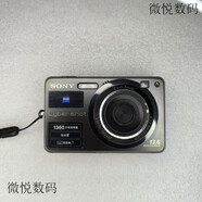 SONY AXSMSESony/ DSC-W630數碼相機卡片機冷白皮復古膠片感 W300黑色1300萬(wàn)像素8 索尼W300黑色1300萬(wàn)像素8