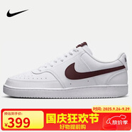 耐克（NIKE）男子減震休閑鞋COURT VISION運(yùn)動(dòng)鞋秋冬DH2987-113 紅白 42.5 
