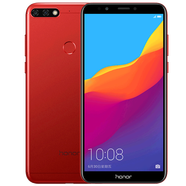 榮耀（HONOR）/ 暢玩7C通4G智能指紋學生老人工作室雙卡備用手機 魅焰紅 4GB+64GB 套餐一 5成