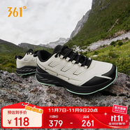361°運動鞋男曠野秋冬季戶外徒步抓地越野登山跑步鞋子男672442212-9