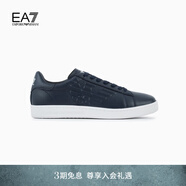EMPORIO ARMANI/阿瑪尼官方旗艦EA7新款/男女情侶輕戶外綁帶休閑運(yùn)動板鞋 00285-海軍藍(lán)色 （尺碼偏小，建議拍大一碼） 41.5 ( IT 8 | 41 1/3)