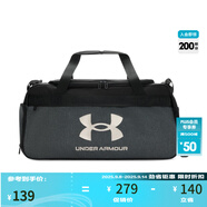 安德瑪（UNDERARMOUR）Loudon Small男女訓練運動(dòng)旅行包1360463 中黑雜色002 均碼