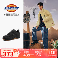 Dickies【田嘉瑞同款】男士板鞋休閑鞋透氣百搭增高男鞋 74B全黑 40