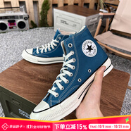 匡威（Converse）男鞋女鞋 1970s秋上新經(jīng)典透氣休閑鞋輕便復(fù)古情侶帆布鞋 1970s/高幫系帶/天藍(lán)色 42
