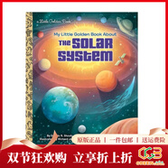 英文原版 My Little Golden Book about the Solar System 太陽(yáng)系 蘭登金色童書(shū) 小金書(shū) 兒童科普趣味圖畫(huà)書(shū) 綠山墻 .
