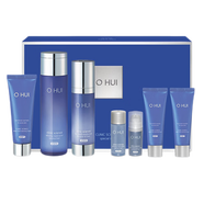 歐蕙（OHUI）歐惠套裝水乳套盒奇跡逆時(shí)空源生至臻水庫水乳霜男女護膚品禮盒 凈顏去豆水乳洗面奶7件套