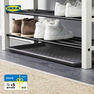 宜家（IKEA）BAGGMUCK 貝格馬克塑料鞋墊室內戶(hù)外輕便耐用易清潔 紅色71x35cm