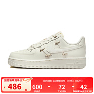 耐克（NIKE） 女鞋Air Force 1 Low Mini Gold白金空軍一號(hào)板鞋運(yùn)動(dòng)鞋休閑鞋 FV3654-111 36