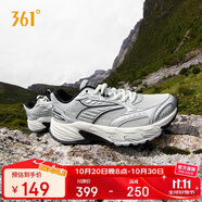 361°運(yùn)動鞋女秋冬季透氣戶外登山網(wǎng)面休閑厚底跑步鞋子女682512202F-2