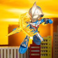 布魯可積木人奧特伙伴神奇版第2彈奈克賽斯奧特曼 藍色成年形態(tài)玩具禮物