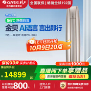 格力空調 金貝-Ⅲ 2匹/3匹 新一級能效家用臥室客廳柜機 2匹 一級能效 【奢華金】